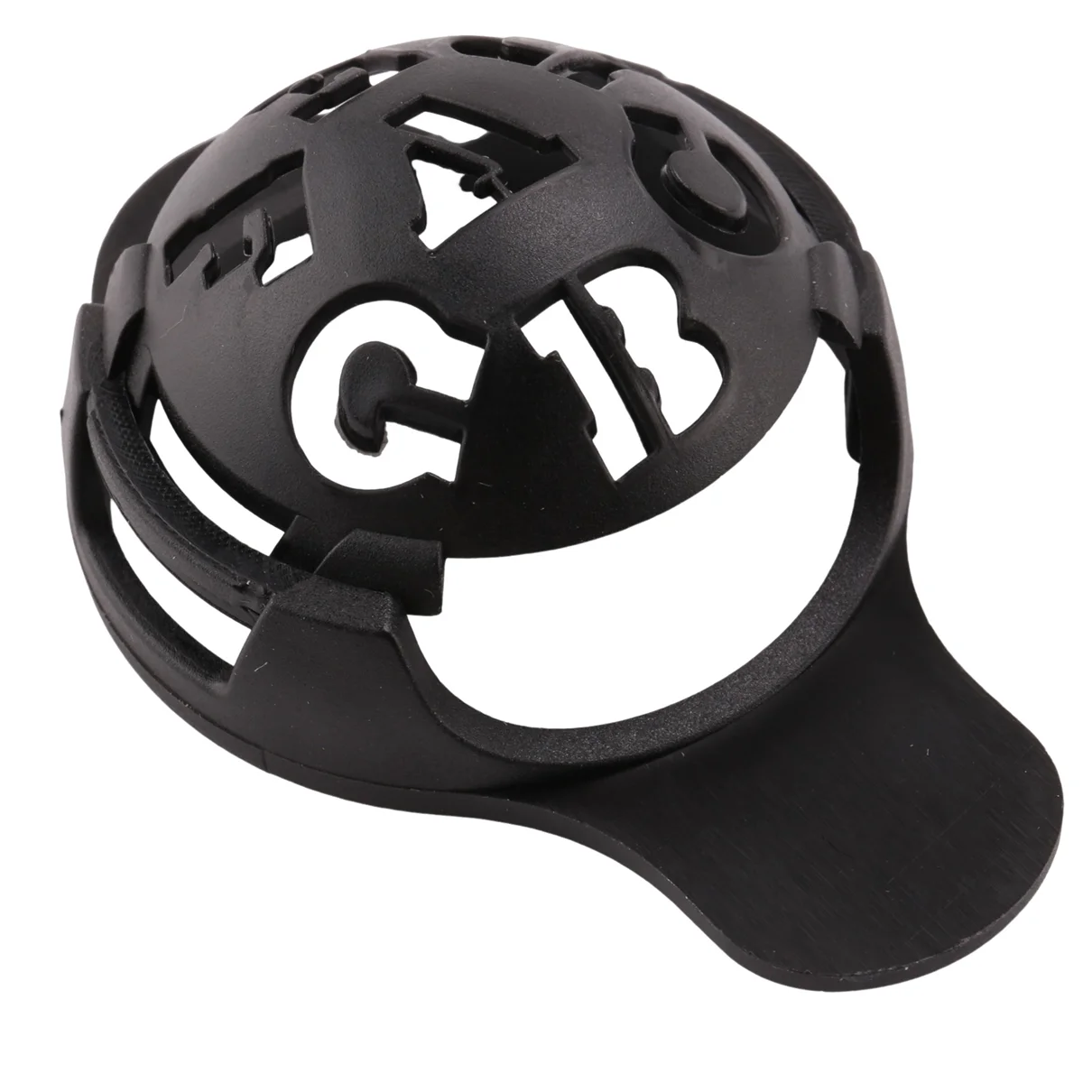 A89E-Golf Ball Marker,Color Line Markers Pens, Triple Track Plastic Golf Ball Marking Alignment Tool Kit,Black