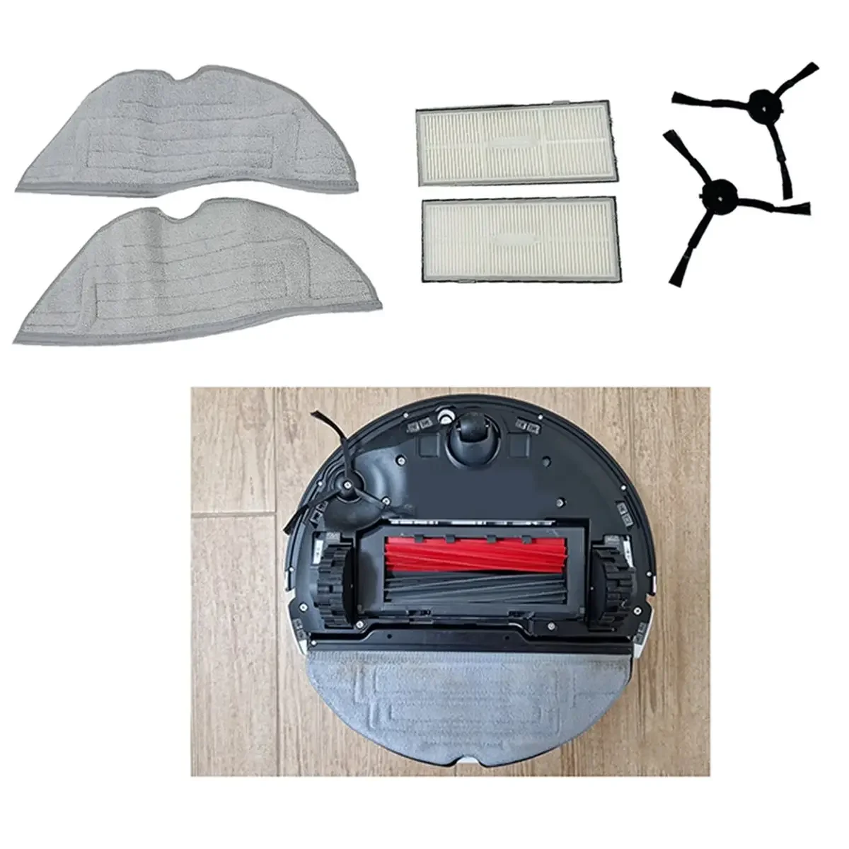 

For S8 Pro Ultra/S80/S85/S80+/S85+ S8/S8+ G20 HCTZ32RR Side Brush HEPA Filter Mop Cloth