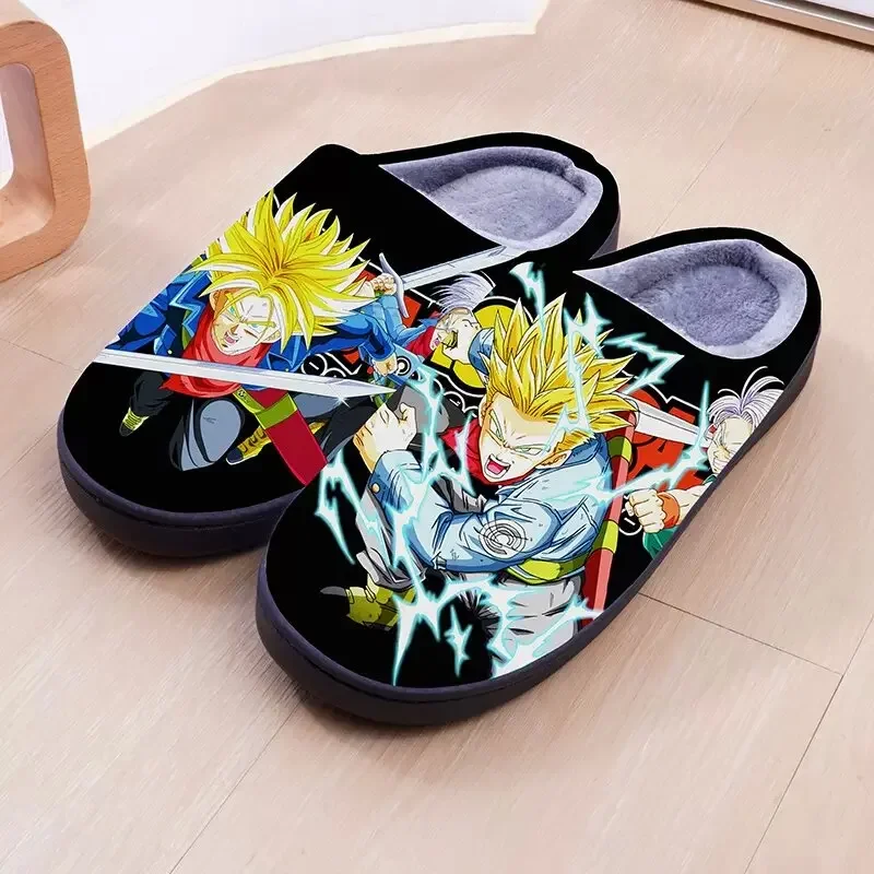 Dragon Ball Winter Warm Indoor Slippers Anime Son Goku Kakarotto Cospaly Shoes For Men Women Boy Girl Slippers Halloween Gift