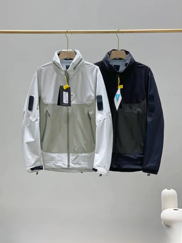 

Limited Edition Collaborative Series SL High-End Hard ell Men's Functional Hooded Jaet Outerwear Fully Pred Waterproof...