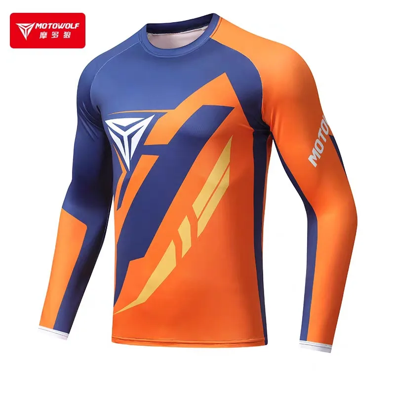 Motocykl Speed Dry Clothes Wicks Sweat Long Sleeve Summer Breathable Primer Motorcycle Rider Equipment Odzież rowerowa