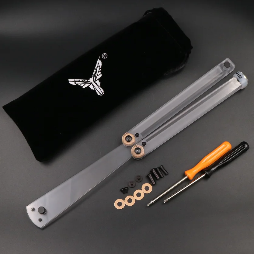 Squiddy Practice プラスチック 未剃り折りたたみポケット EDC