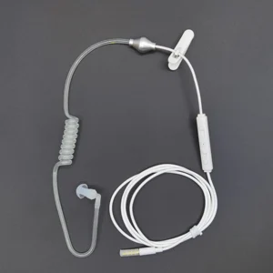 Akustik Radyasyondan Korunma Anti-Radyasyon FBI Kulaklıklar Hava Tüpü Handsfree kulaklık Ses kontrolü ile Kulak Kancası fbı'ı aramak için yapılan en büyük satışlardan 12'si-no. 8