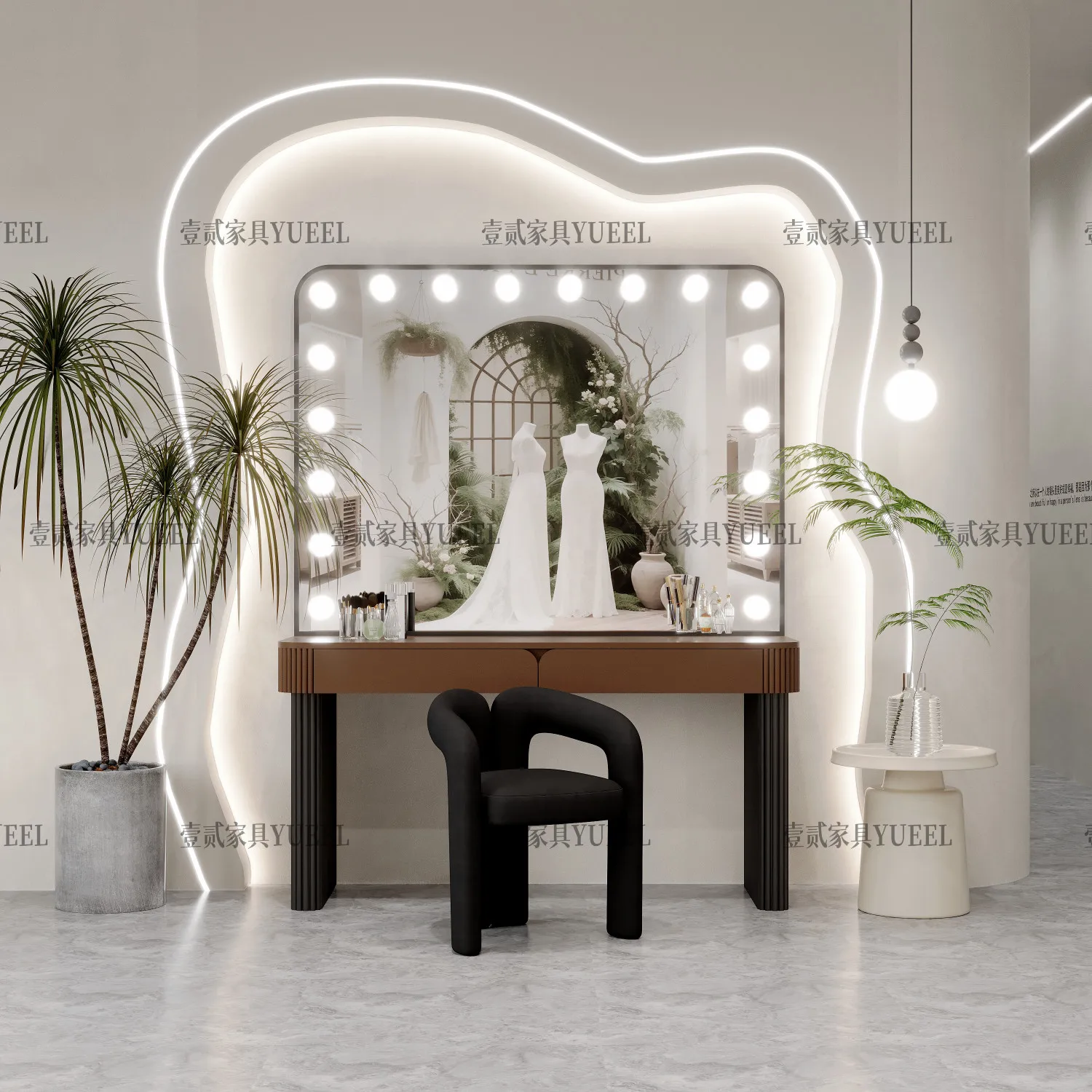 Make-uptafel met lamp, senior  - Beauty Makeup Bridal recensie en prijs