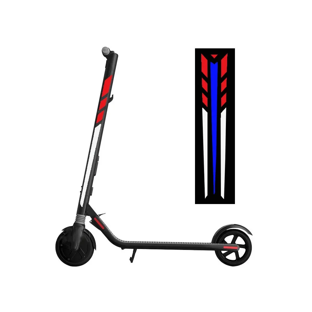 Reflective Stickers For Ninebot ES1 ES2 ES3 ES4 Electric Scooter PVC Body Decoration Safety Night Warning Reflective Sticker