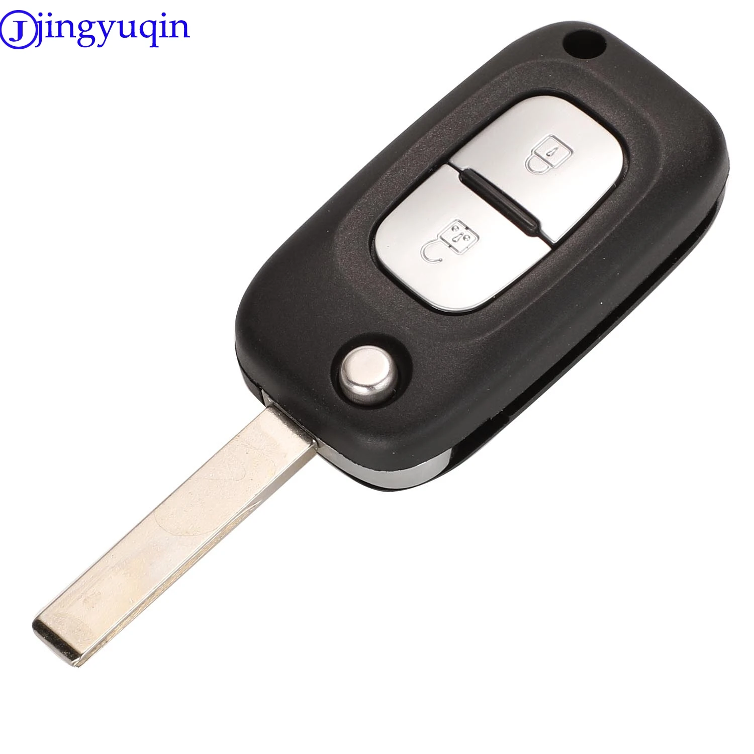jingyuqin X1 X5 2/3 Buttons Remote Flip Folding Car Key Shell Case Fob Uncut Blade For Renault Clio 3 Megane 3 Kangoo Modus