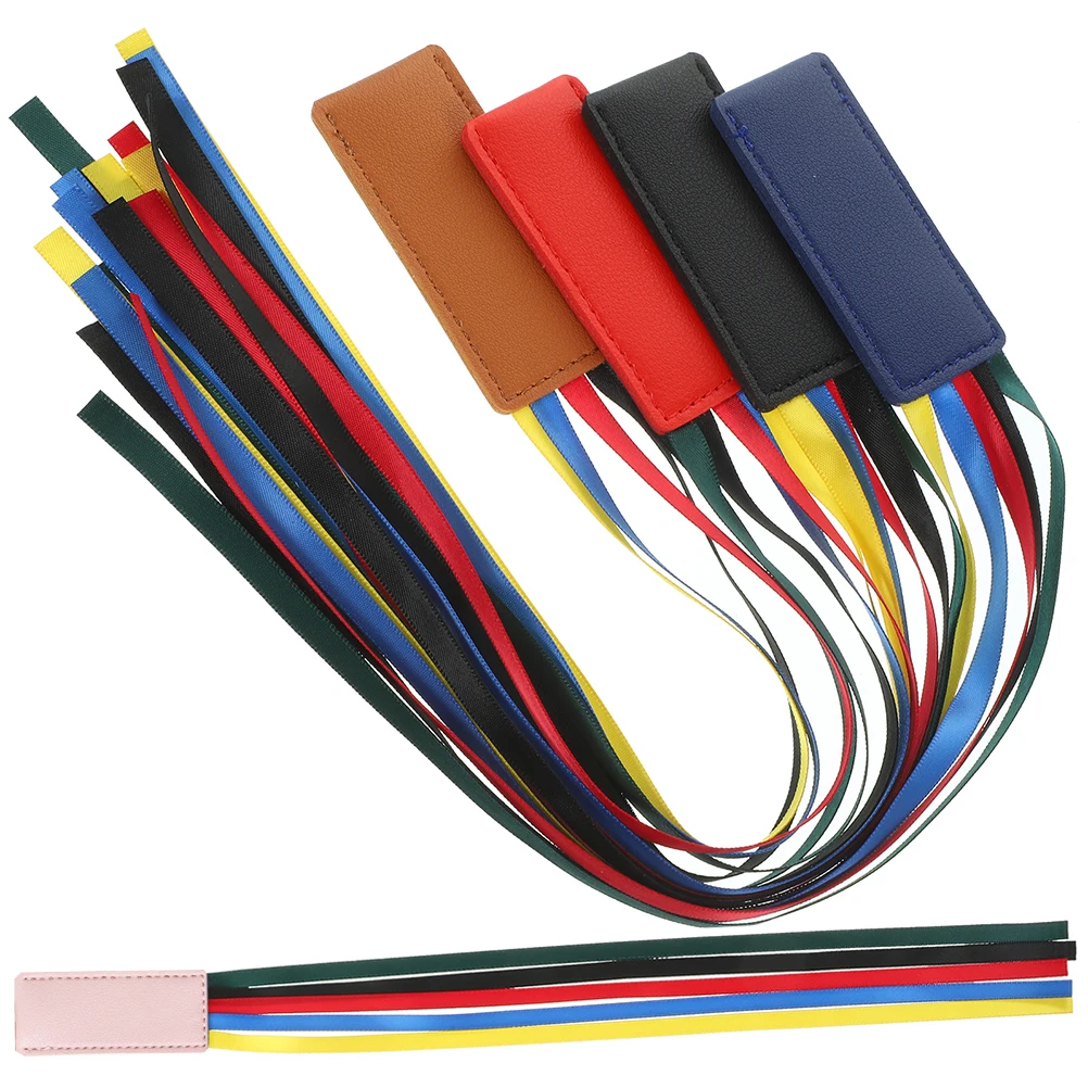 5 Pcs Bookmark Reading Ribbon Marks Five Colors Page Marker Markers Student