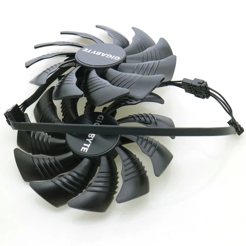 

PLD09210S12HH DC12V 0,40A 87 мм для Gigabyte RX480 RX570 GTX1070 GTX1060 GTX1050 GTX1050TI WINDFORCE Вентилятор охлаждения видеокарты