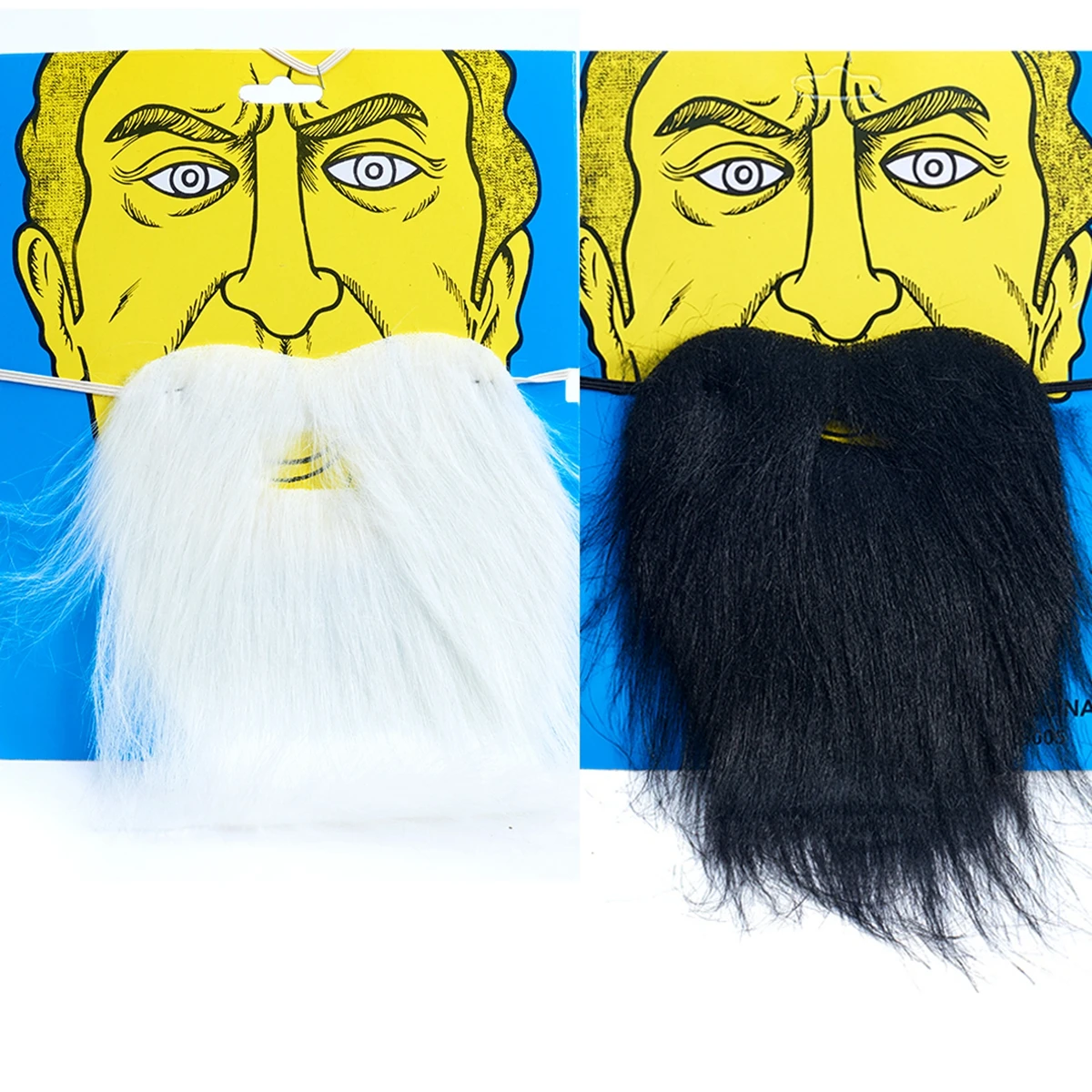 

2Pcs Simulated Props Realistic Costume Facial Hair Funny Cosplay Mustache Decorations Self Adhesive Mustache Halloween Gifts