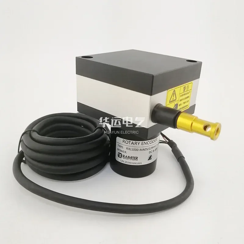 2026 Absolute Multi-turn Cable Encoder For Cylinders Modbus-RTU Protocol RS-485 Range 1/2 Meter
