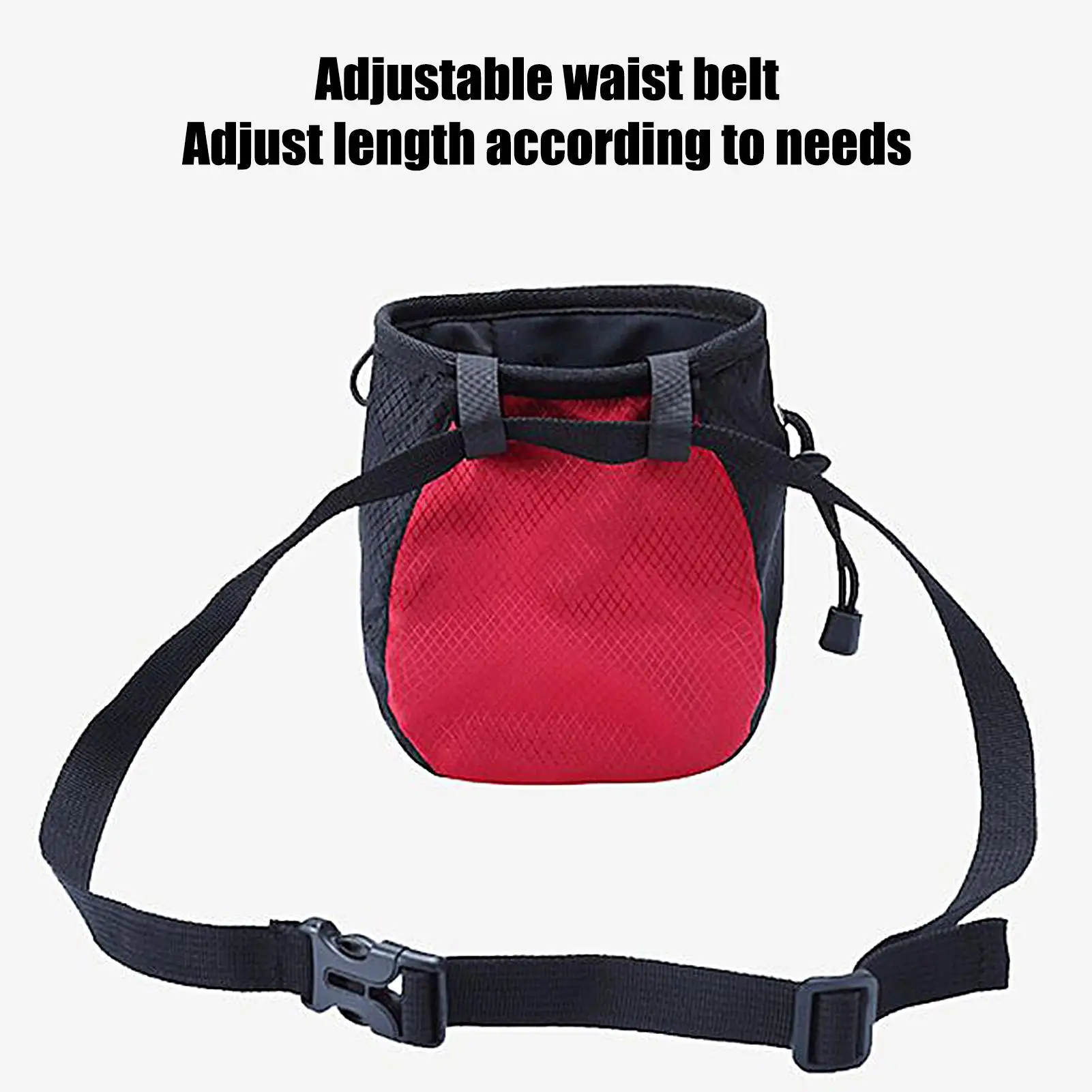 

Waterproof Bouldering Chalk Bag Adjustable Leakproof Pouch For Climbers, Beginners, Gym Fitness & Outdoor Sports drop shipping