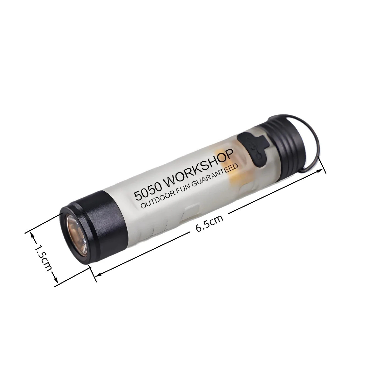 Glare Pocket Flashlight Outdoor Led Long Endurance Disaster Relief Emergency 5050 Small Light Rechargeable Flashlight