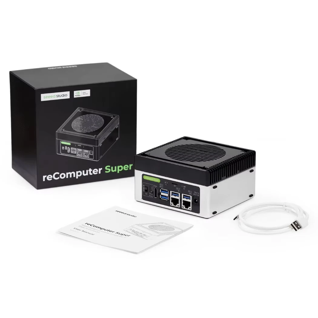 ReComputer Super J4012  Advanced Edge AI Computer with NVIDIA Jetson Orin NX 16GB