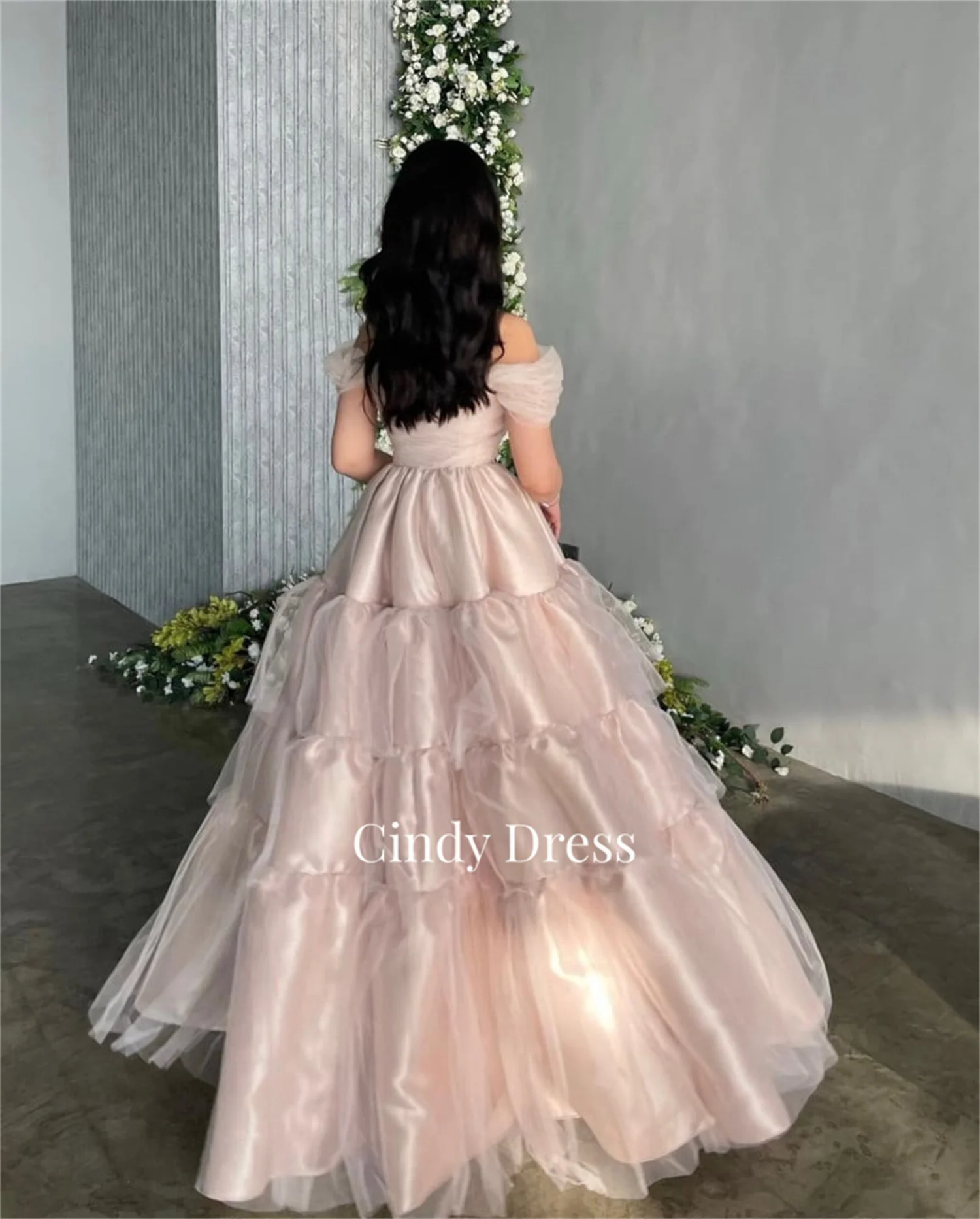 Woman\'s Evening Dress Layered Party Women Elegant Luxury Princess Customized Champagne Women\'s Sweetheart Dresses Gala Wedding