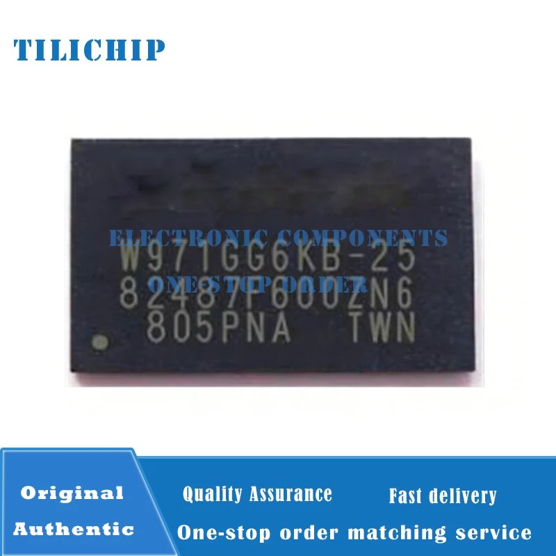 10pcs W971GG6KB-25 FBGA-84 DDR2 memory chip flash storage chip