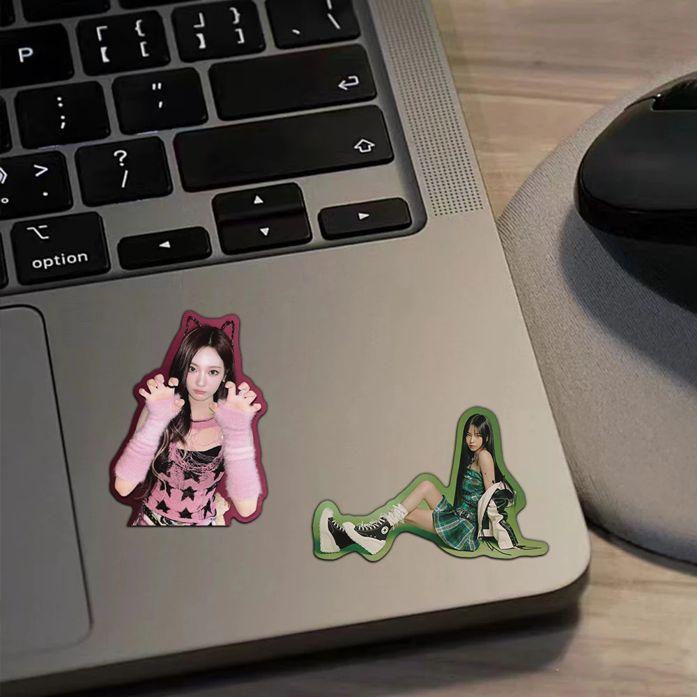 8 Stuks Creatieve Karakter Vrouwen Groep Sticker Persoonlijkheid Sticker Diy Box Notebook Sticker