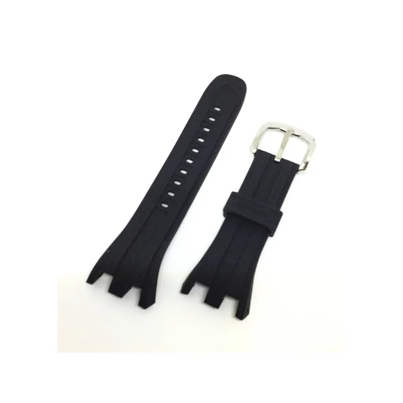 Viceroy watch strap 47677, 47673, 47675 black Color steel buckle