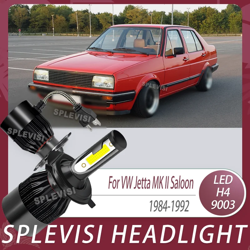 

Eliminate Dark Spots 6000K LED Bulbs Headlight IP67 For VW Jetta MK II Saloon 1984 1985 1986 1987 1988 1989 1990 1991 1992
