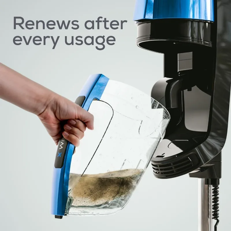 Upright Water Filter Vacuum—The Best Bagless Household Vac Cleaner with Water & MicroSilver Filtration To Clean Wet & Dry Messes