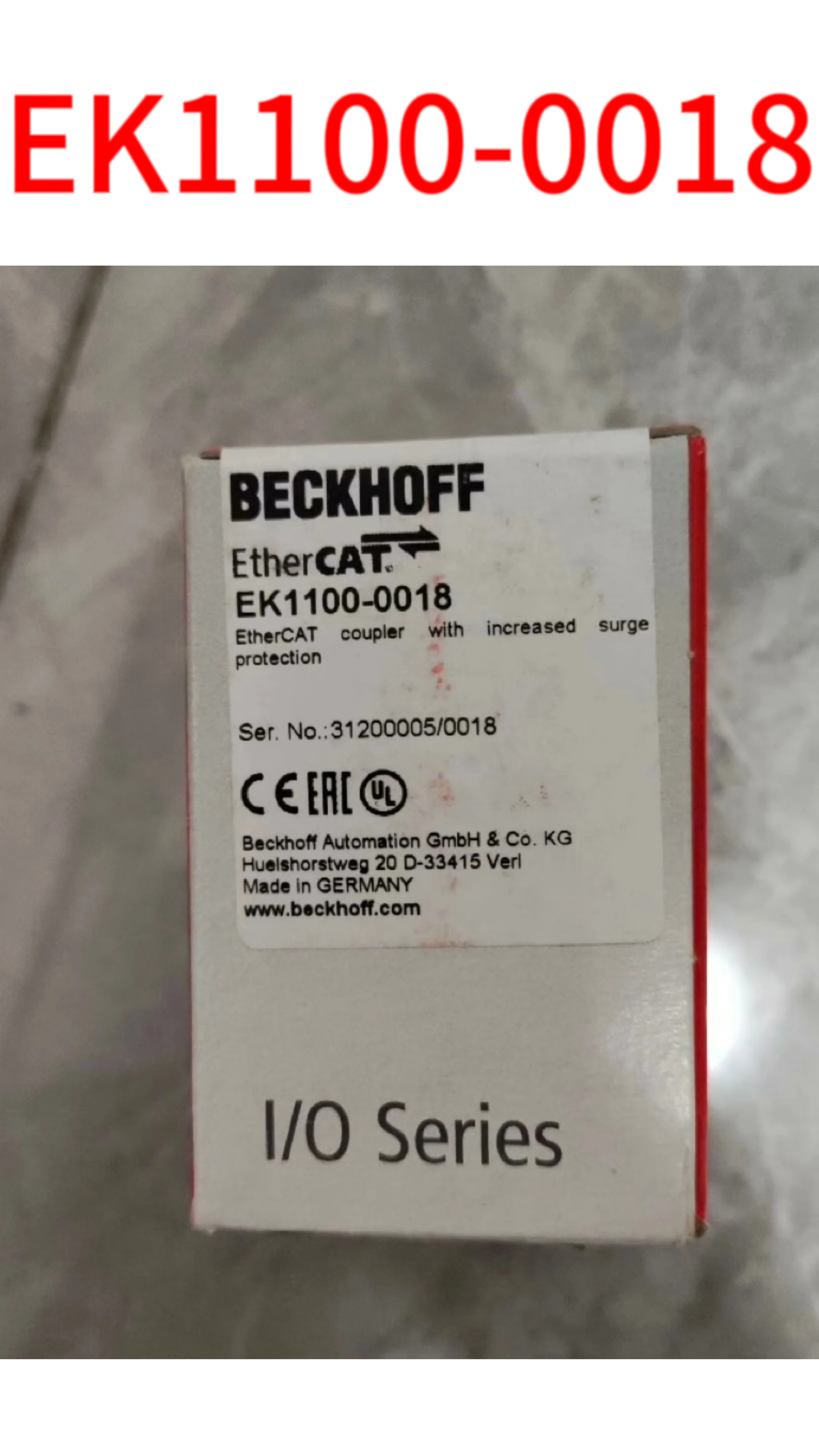 

brand new EK1100-0018