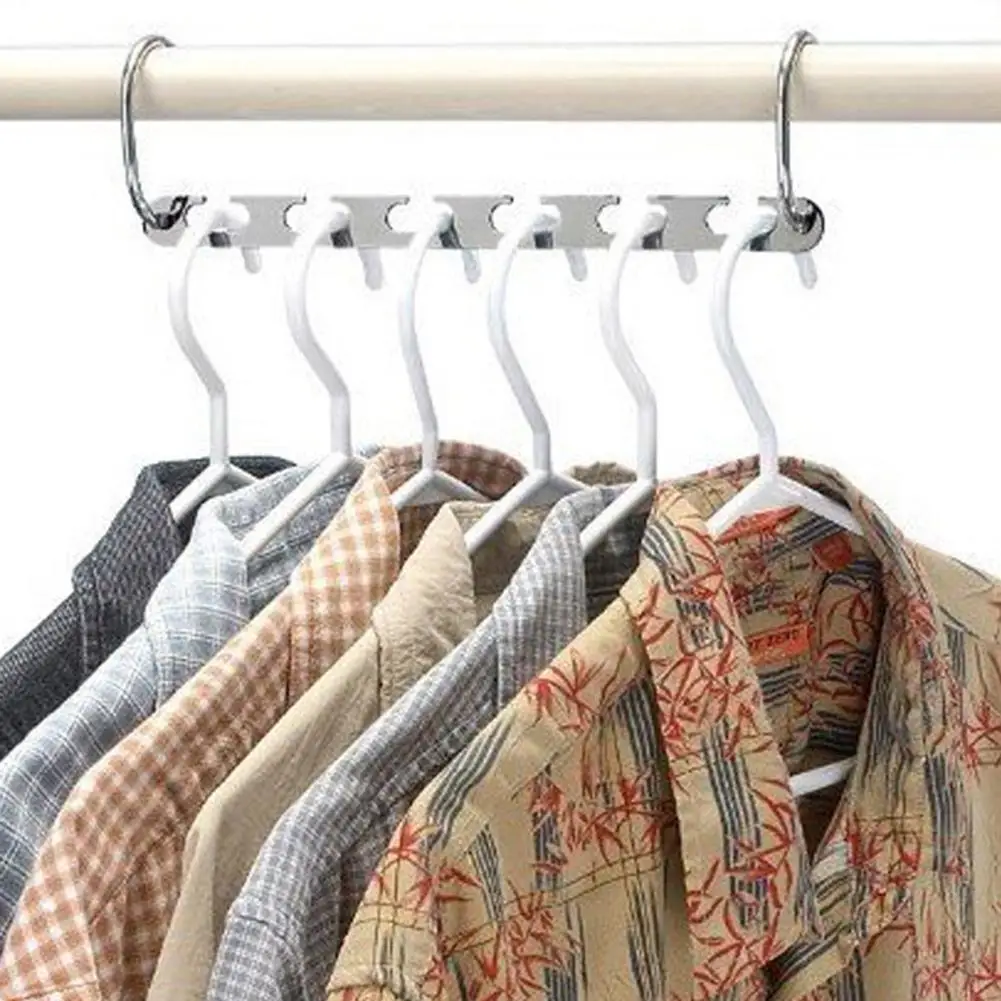 Magic Hangers For Clothes Hanging Necklace Metal Cloth Clothes Hangers Organizer Hangers Clothes Rack Closet Storage Hanger