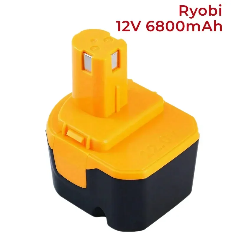 

6800mAh Batterie RYO12A NiMH Batterie 12V Ersatz Für Ryobi 12v Batterie B-8286 BPT1025 RY-1204 1400143 1400652 1400670 4400005