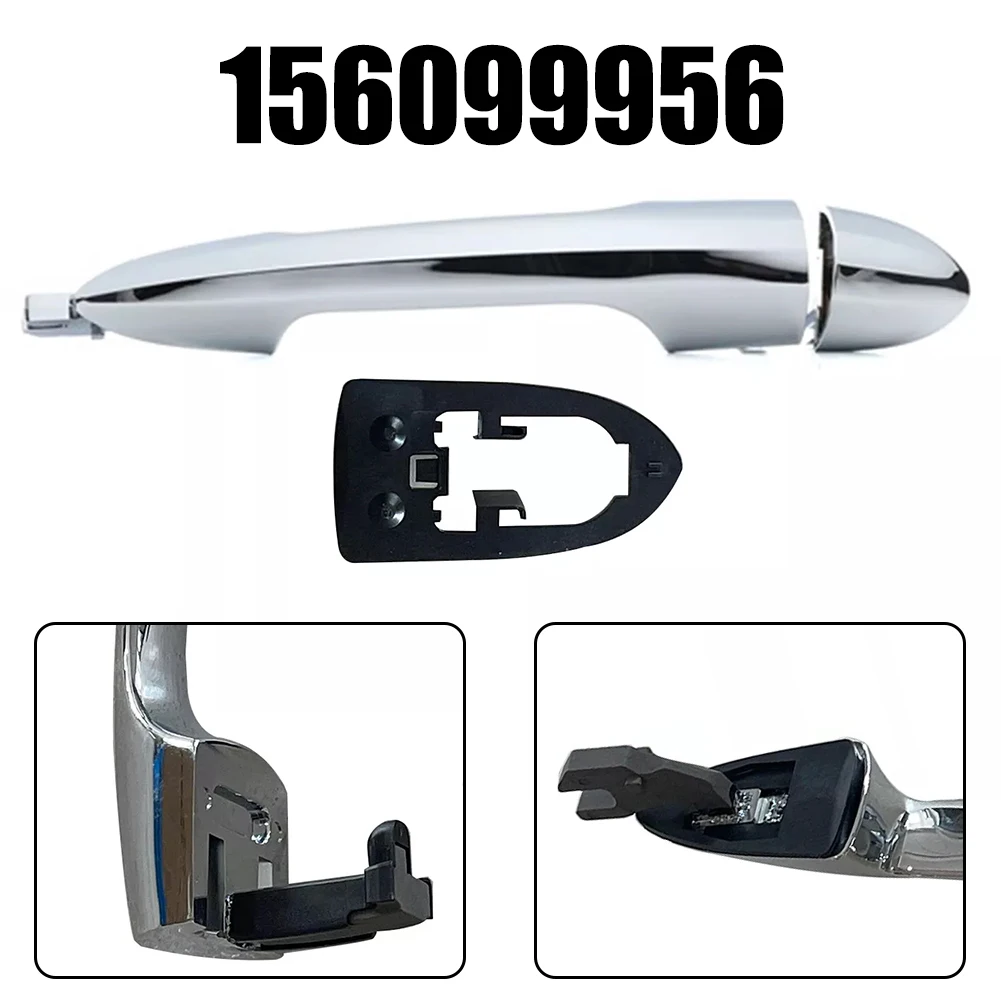 Car Exterior Door Handle Without Hole For AlfaRomeo For Giulietta 2010-2020 For Mito 156099956 ABS Accessories For Vehicles Part