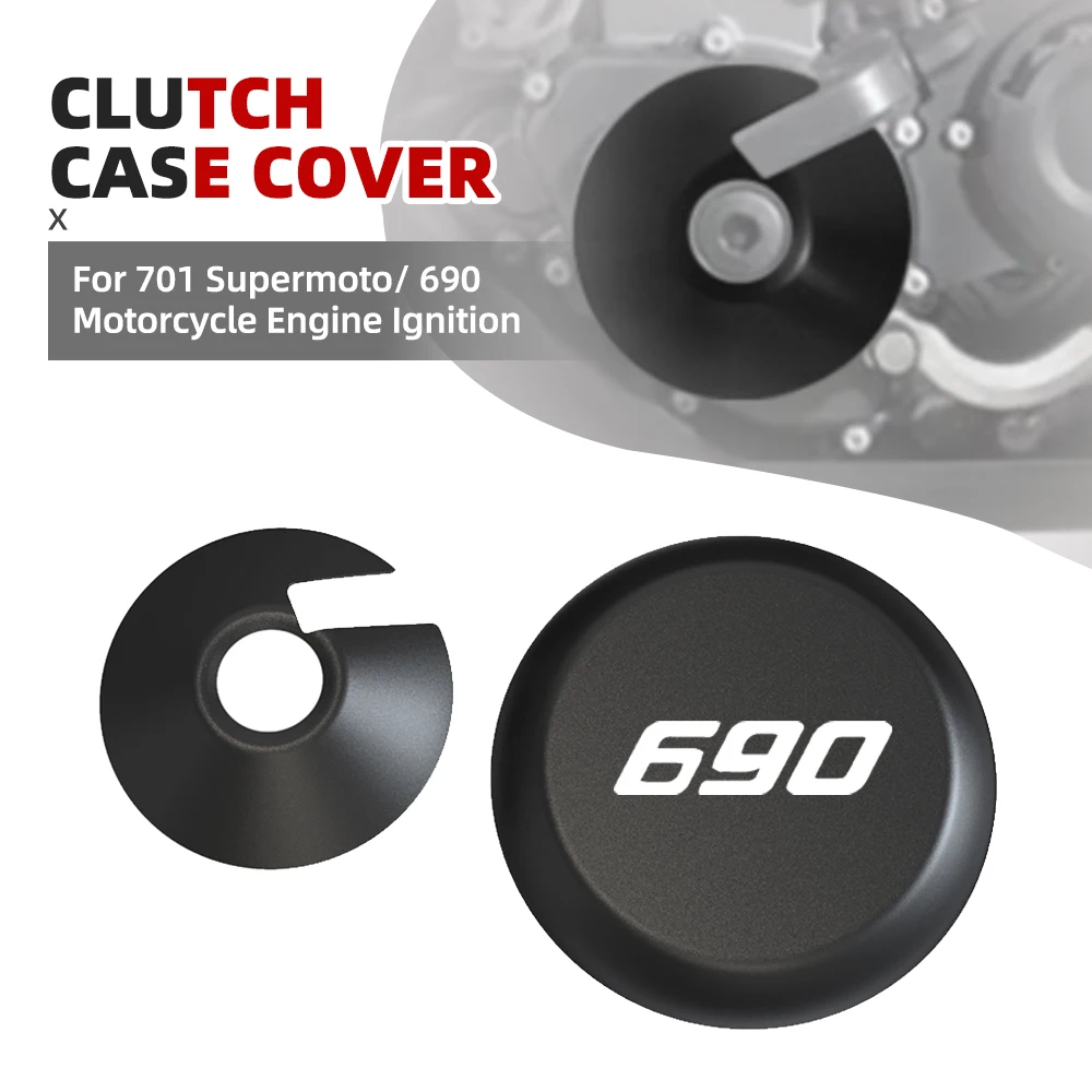 

For 701 Supermoto/ 690 SMC/Enduro/R/690Duke/Supermoto/R Motorcycle Engine Ignition Clutch Cover Case Guards Protector