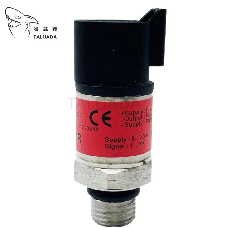 100Bar Pressure Sensor 31Q4-40820 For R55W-9 R60W-9S R800LC-9 R1200-9 Excavator Engine Sensor High Quality 6 Months Warranty
