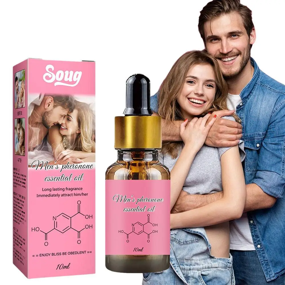 

Pheromone Fragrance Oil Body Essential Oil Long Lasting And Addictive Personal Body Oil For Attracting Men And Women 10ML