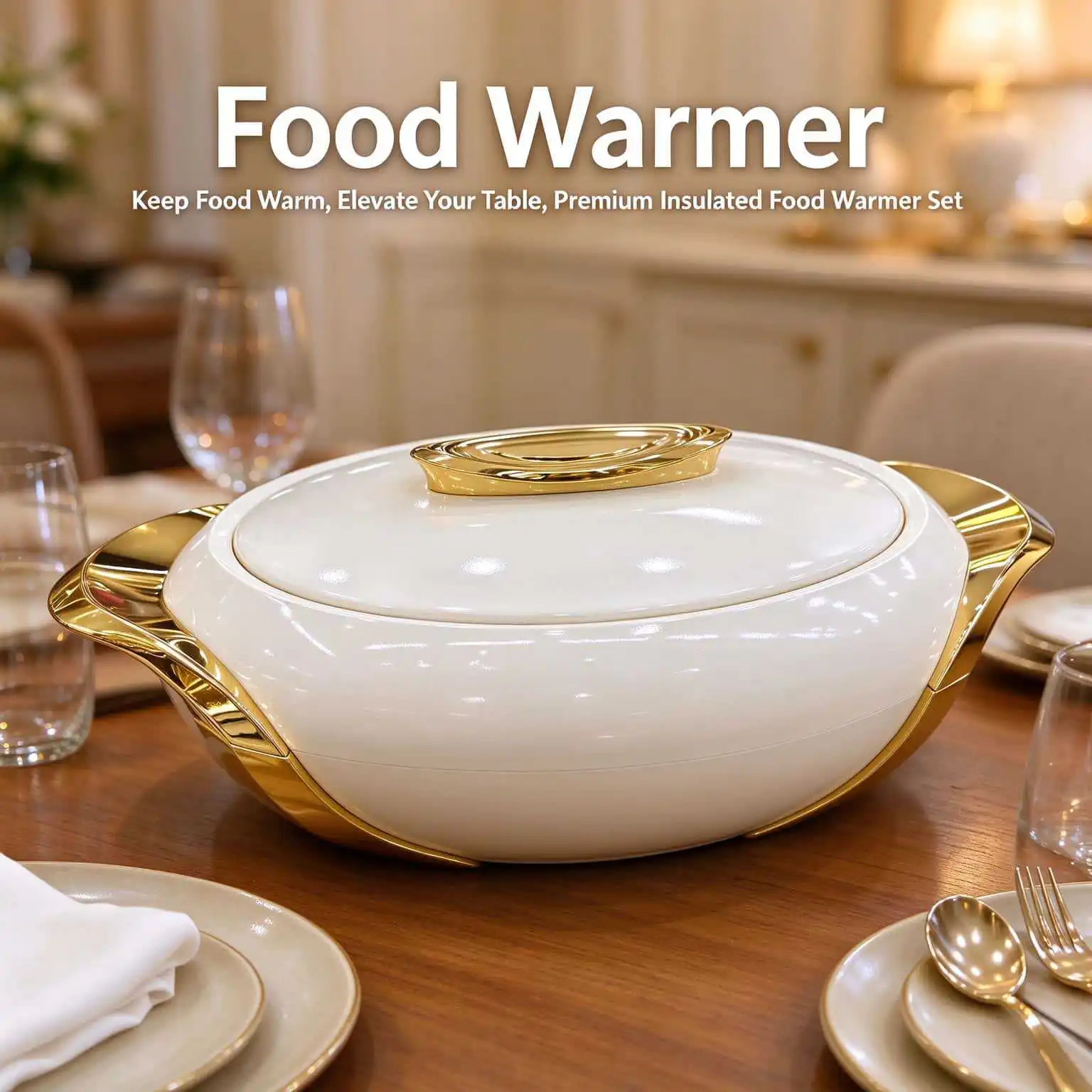 Retro large-capacity thermal insulation box lunch, thermal insulation lunch box is simple