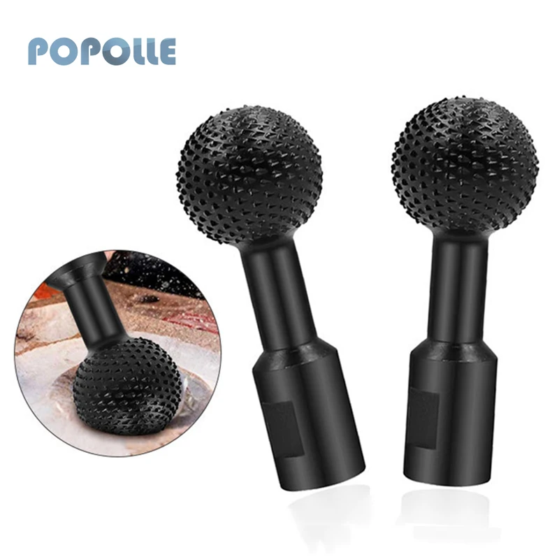 

10 мм 14 мм шлифовальная головка с шаровым долотом для угловой шлифовальной машины, гравировка по дереву, полировка, абразивные аксессуары