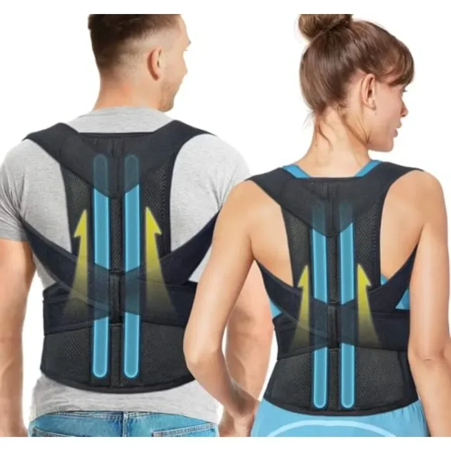 Back Brace Posture Corrector for Women and Men Back Lumbar Support Shoulder Posture Support for Improve Posture Provide and Bac