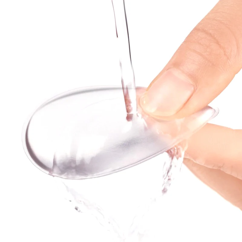 부드러운 실리콘 젤 파우더 퍼프 스펀지, 화장품 페이스 파운데이션 비비크림용, 파우더 흡수 없음, 화장품 퍼프 메이크업 도구