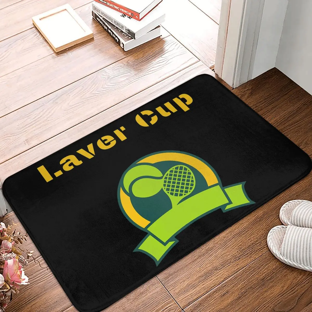 Tennis Laver Cup Championships Non-slip Doormat Logo Living Room Bedroom Mat Outdoor Carpet Indoor Modern Decor