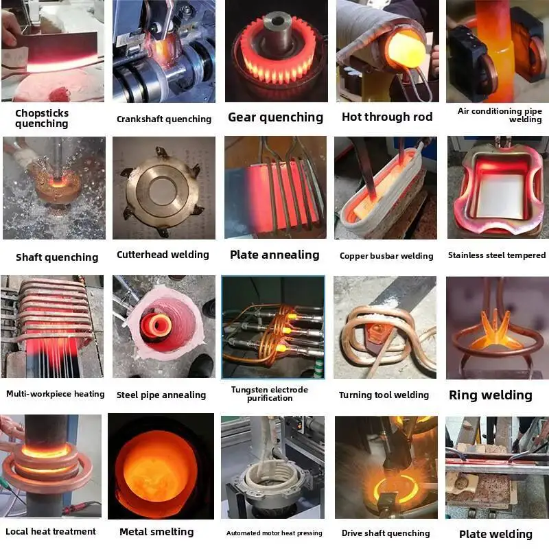 

Сварочный аппарат для отпадения печей, среднечастотное ковочное оборудование, 15 кВт-180 кВт, индукционное нагревание, высокое закащение, небольшое плавление