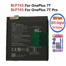 2025 Years BLP743 BLP745 Original Phone Battery For Oneplus 7T / 7T Pro One Plus 7T / 7T Pro 7TPro Battery Bateria Fast Shipping