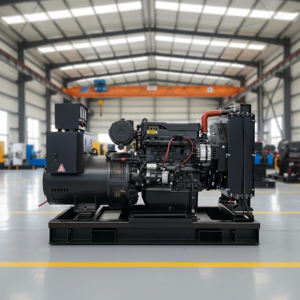 Custom Portable Diesel Generator Set 30kVA Silent Power Generator with Electric Start for Farm Construction Civil Work