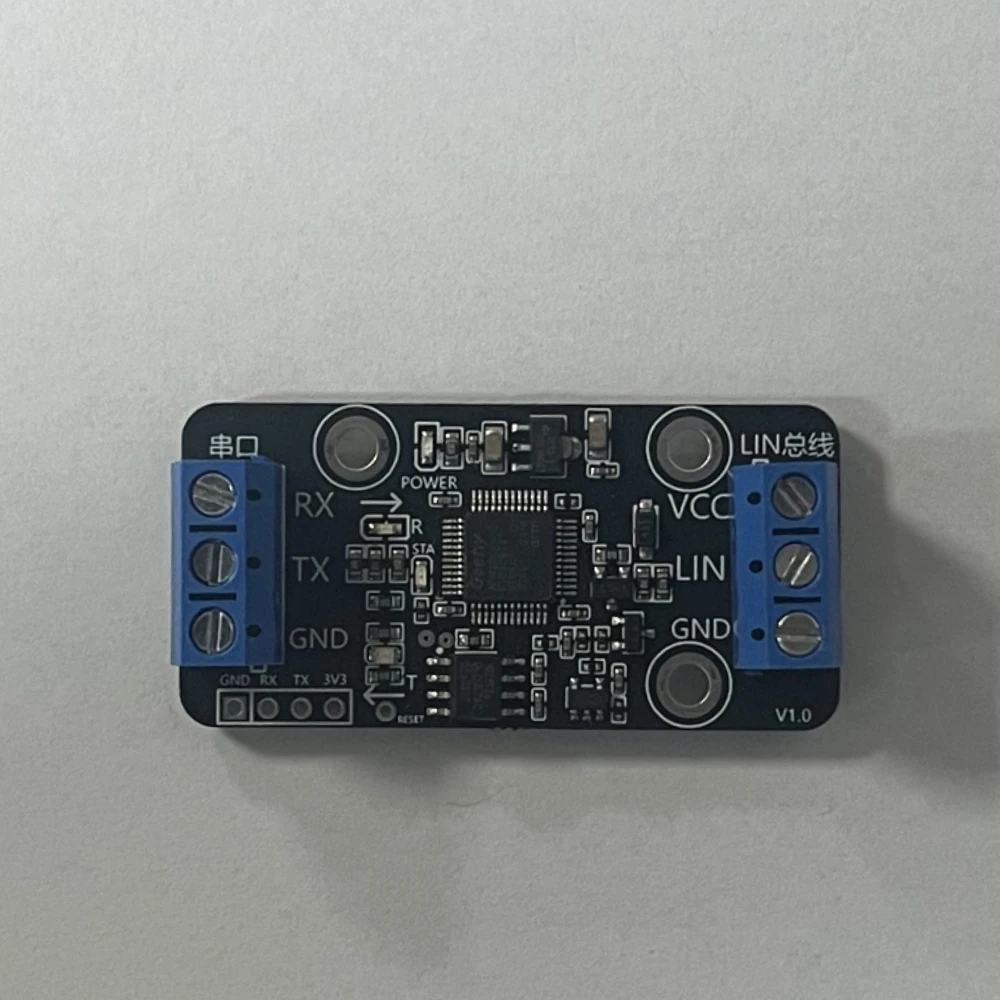 TTL to LIN bus/TJA1021 module/automotive bus/LIN communication debugging/LIN to TTL conversion