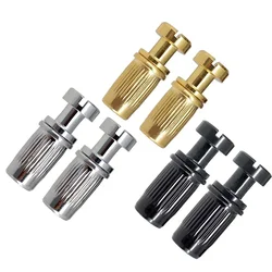 2PCS Guitar Studs Bridge Adjusters Tailpiece Tail Posts For Lp Electric Guitar Tune-O-Matic Bridge Stop Tailpiece Studs Anchors