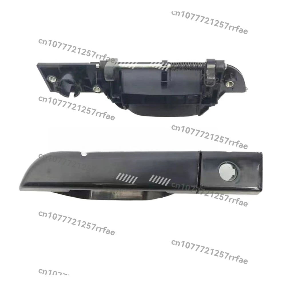 

White Front Door Gate Black External Buckle Inner Handle Door for 2 Seats