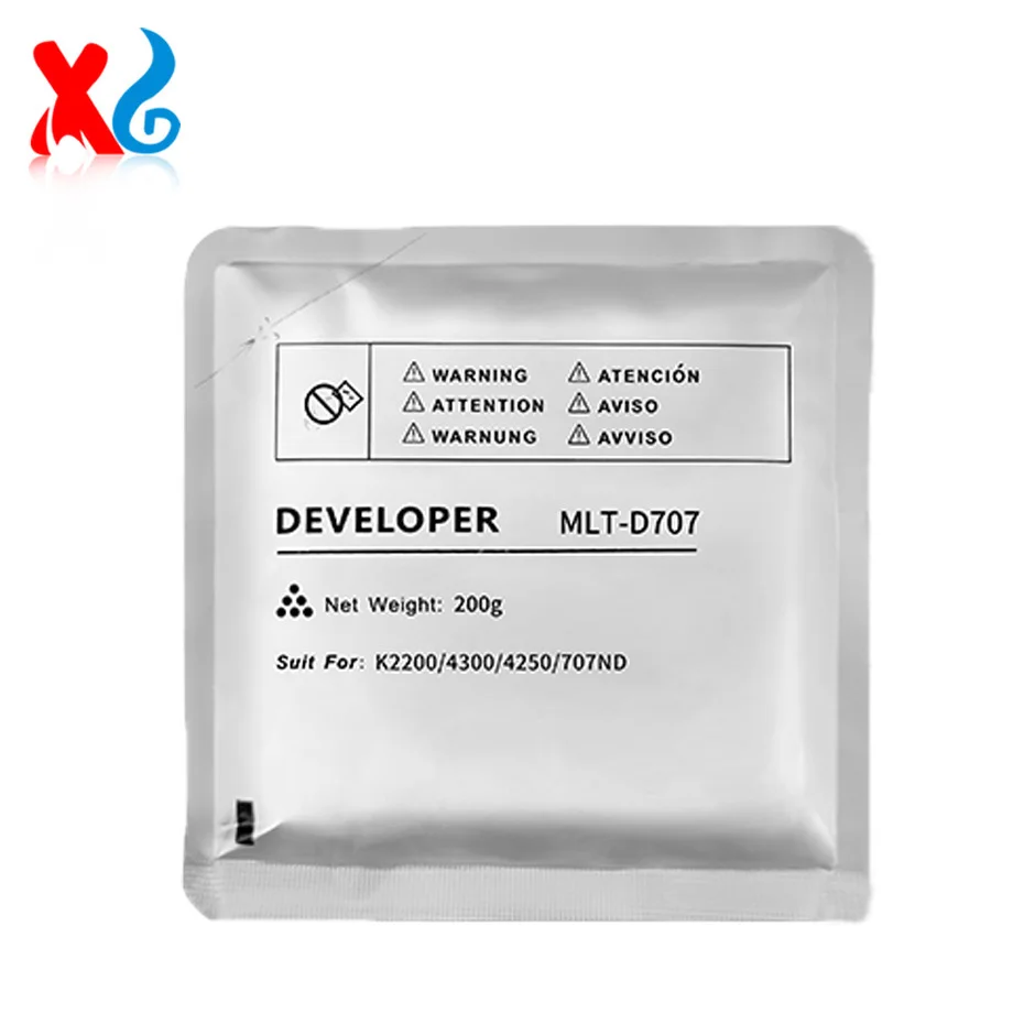 

200g MLT-D707 Developer For Samsung K2200 4300 4250 707DN Copier Carrier Powder