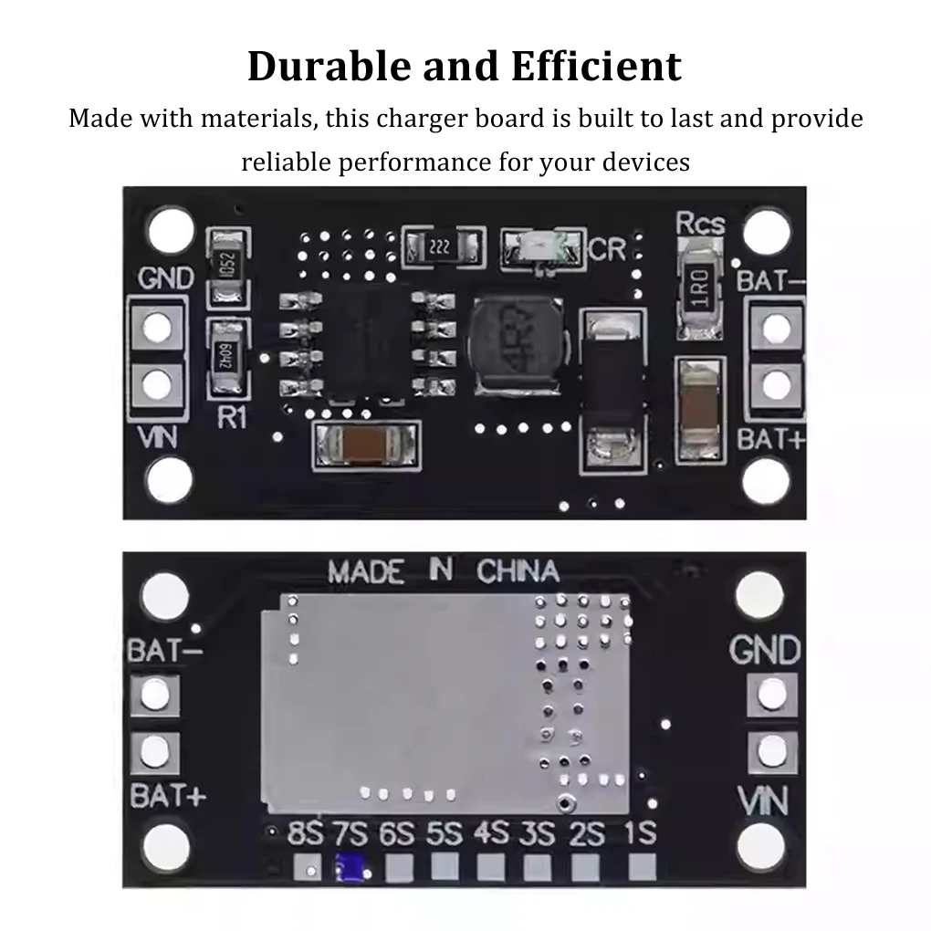 1-8S NiMH NiCd Battery Cell Packs Charging Module 1.2V 2.4V 3.6V 4.8V 6V 7.2V 8.4V 9.6V Battery Charger Power Supply Board