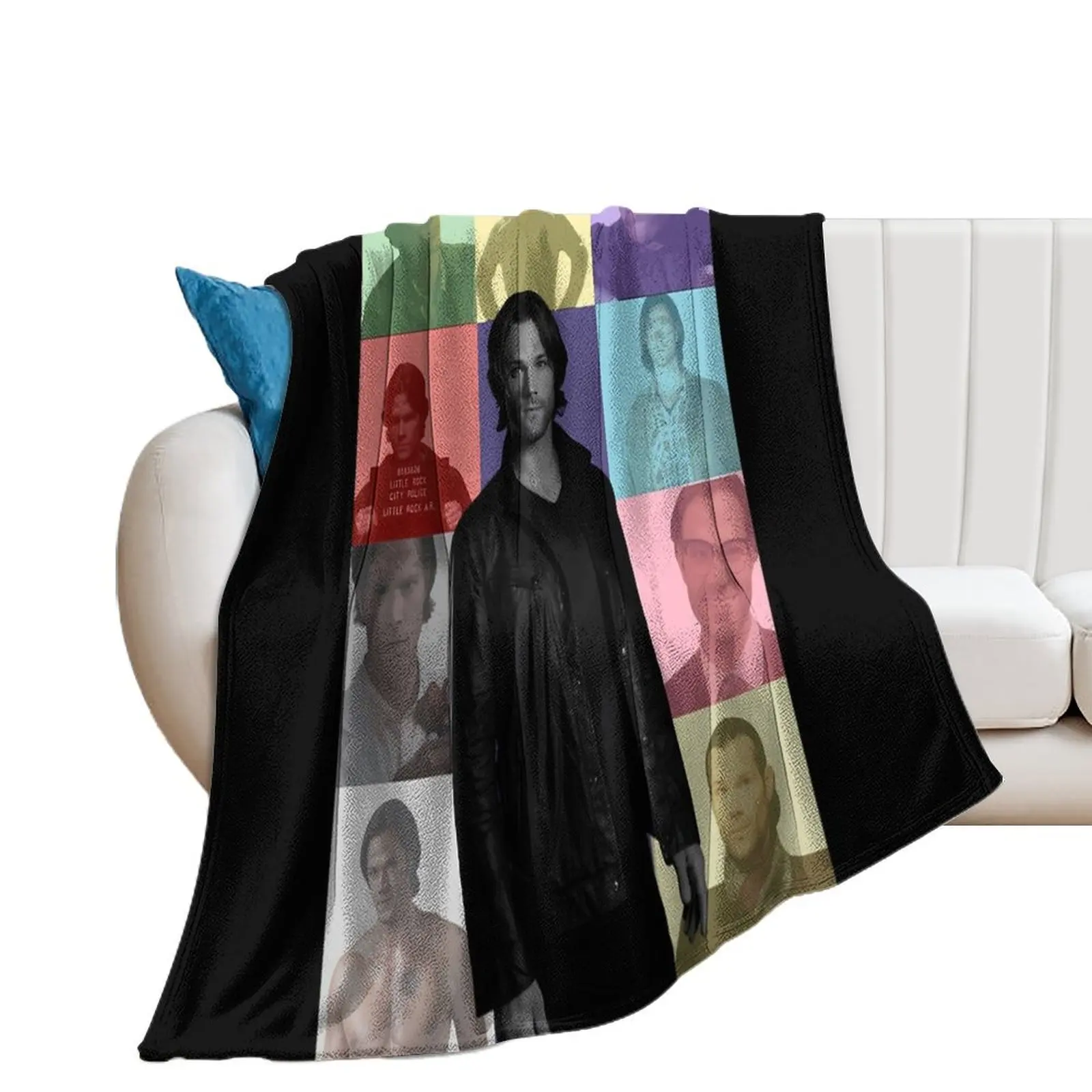 

Sam Winchester Eras Tour Throw Blanket Designers Decorative Sofa Baby Picnic Blankets