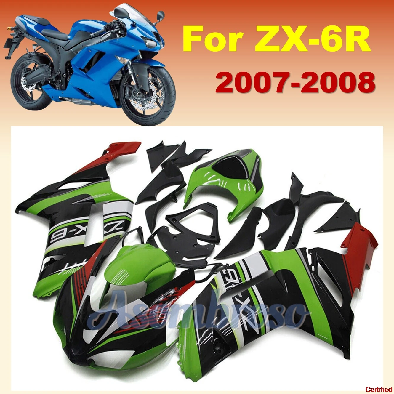 For Ninja ZX-6R 200… - image