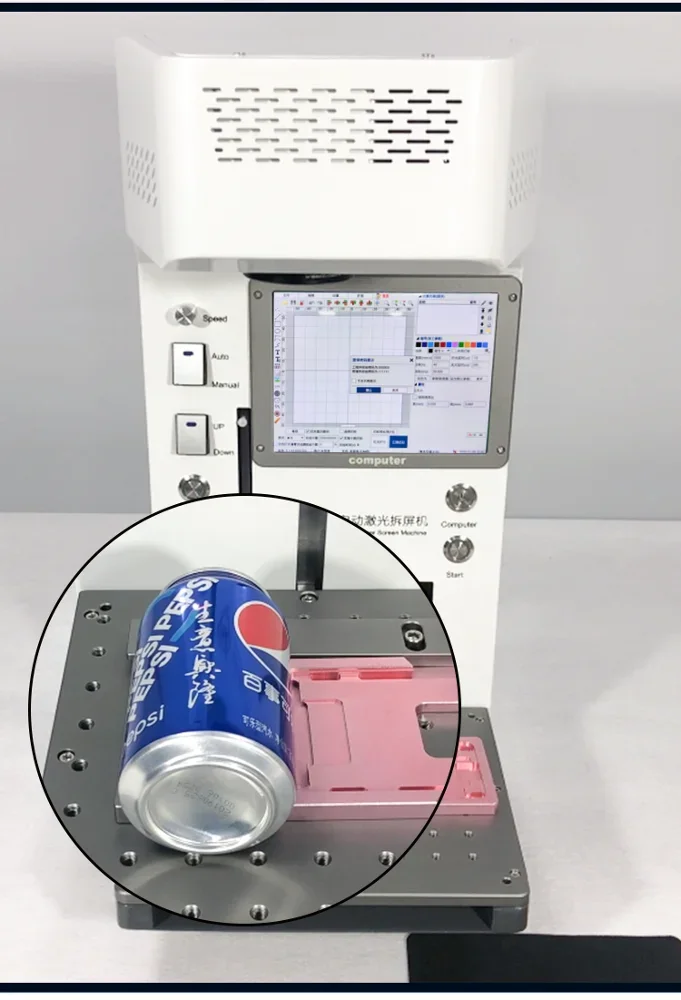 958A 20w New Design LCD Laser Repair Frame Separator Machine for Iphone XS Back Cover Glass Separating