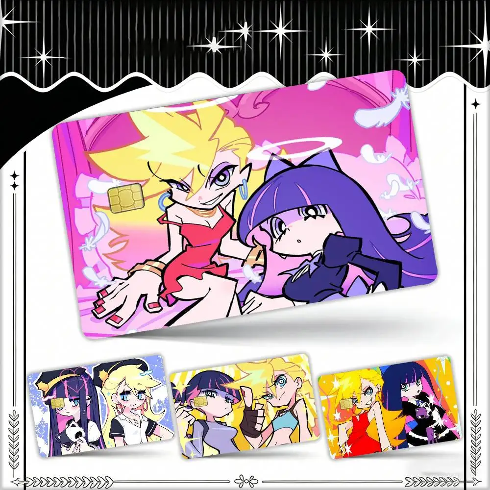 

Panty Stocking with Garterbelt Waterproof Film Skin Cover Credit Card Stickers Debit Front Bank Bus Pass