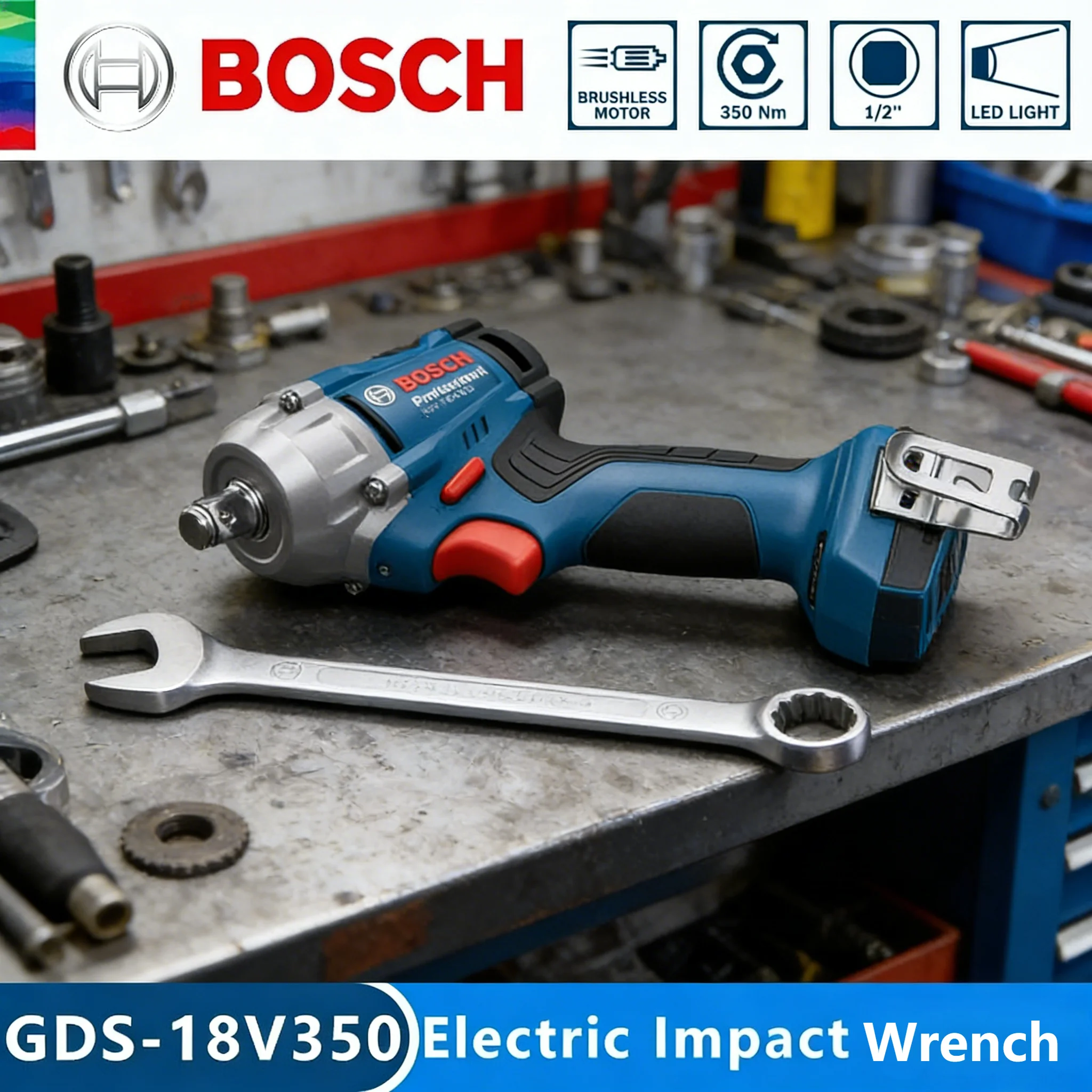 Bosch Gds 18V-350 C…