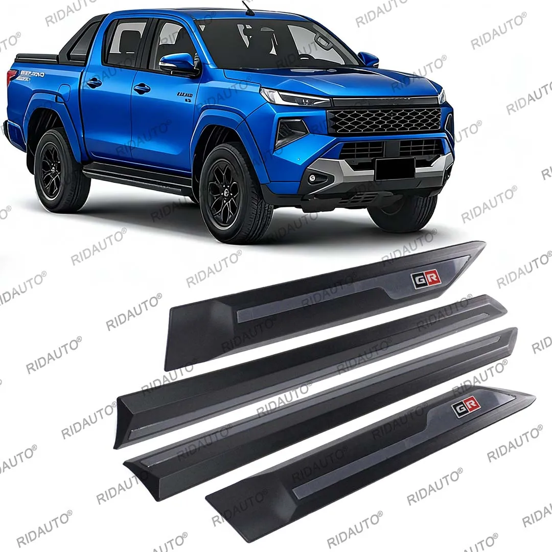 Side Door Body Cladding Molding Side Beading Guard For Hilux Travo 2026 Overland Double Cab Anti Collision Door Side Protector