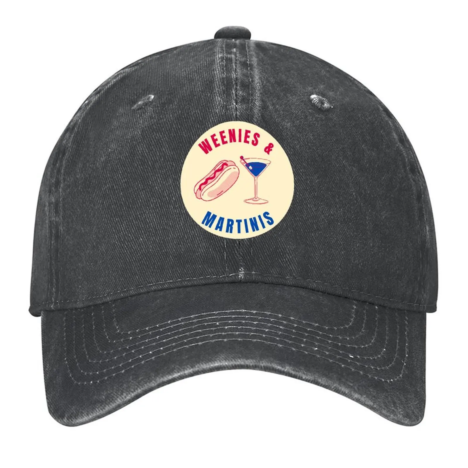 

Weenies & Martinis Baseball Cap sun hat Sports Cap custom Hat Hood Women's 2025 Men's